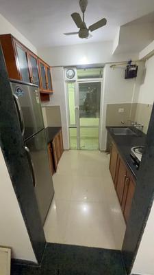 Kitchen Image of 800 Sq.ft 1 BHK Apartment / Flat for rent in Hiranandani Flora, Hiranandani Estate Thane for Rs. 35000