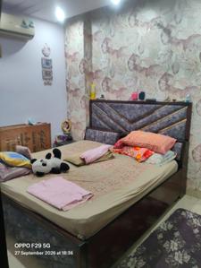 Bedroom Image of 603 Sq.ft 3 BHK Apartment / Flat for rent in Uttam Nagar New Delhi for Rs. 20000