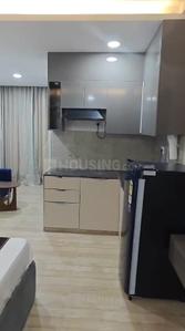 Kitchen Image of 536 Sq.ft 1 BHK Apartment / Flat for rent in Eternal Manhattan Riviera, Sitapura Jaipur for Rs. 17000