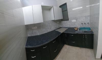Kitchen Image of 500 Sq.ft 1 BHK Builder Floor for sale in Sudarshan Park New Delhi for Rs. 2500000
