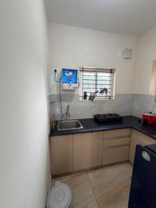 Kitchen Image of 700 Sq.ft 1 BHK Builder Floor for rent in Kasavanahalli Bengaluru for Rs. 29000
