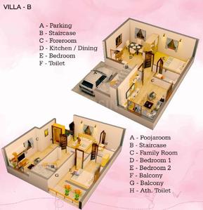 Image of 1751 Sq.ft 3 BHK Villa for sale in Balianta, Bhubaneswar for Rs. 7500000