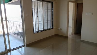 Living Room Image of 560 Sq.ft 1 BHK Apartment / Flat for rent in Bramhacorp Waterbay, Wadgaon Sheri Pune for Rs. 26000
