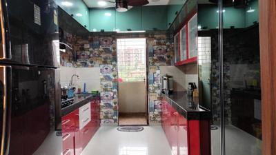 Kitchen Image of 1600 Sq.ft 3 BHK Apartment / Flat for rent in R R Casa Mia A, Undri Pune for Rs. 45000