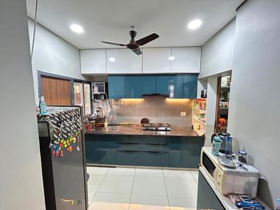 Kitchen Image of 740 Sq.ft 2 BHK Apartment / Flat for sale in Milap Shree Sanidhya Flora, Shela Ahmedabad for Rs. 6550000