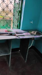 Kitchen Image of 900 Sq.ft 1 BHK Independent House for rent in Jadavpur Kolkata for Rs. 11000