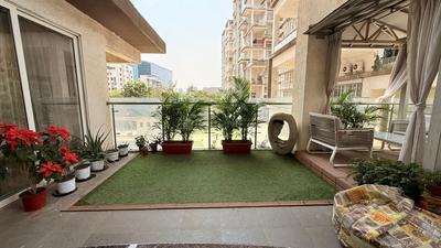 Balcony Image of 2900 Sq.ft 3.5 BHK Apartment / Flat for sale in Marvel Cascada, Balewadi Pune for Rs. 35500000