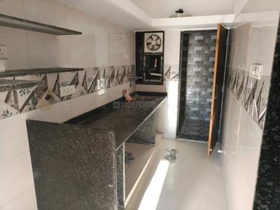 Kitchen Image of 900 Sq.ft 1 BHK Independent House for rent in Satellite Ahmedabad for Rs. 14999