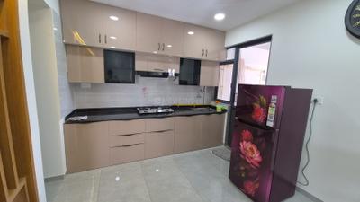 Kitchen Image of 2000 Sq.ft 3 BHK Apartment / Flat for rent in Gardania Skyrise, Zundal Ahmedabad for Rs. 38000