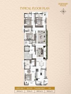 Image of 3360 Sq.ft 4 BHK Apartment / Flat for sale in Nungambakkam, Chennai for Rs. 90700000