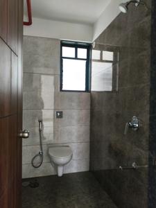 Common Bathroom Image of 1140 Sq.ft 3 BHK Apartment / Flat for rent in Shaligram Pavillia, Gahunje Pune for Rs. 30000
