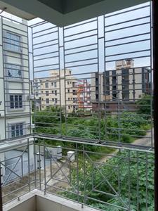 Balcony Image of 1200 Sq.ft 3 BHK Apartment / Flat for sale in New Town Kolkata for Rs. 6600000