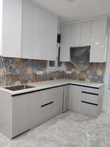 Kitchen Image of 950 Sq.ft 3 BHK Builder Floor for rent in Dream Luxury Homes, Mahavir Enclave New Delhi for Rs. 25000
