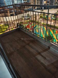 Balcony Image of 1400 Sq.ft 3 BHK Apartment / Flat for rent in Wellington at Pride World City, Charholi Budruk Pune for Rs. 33000