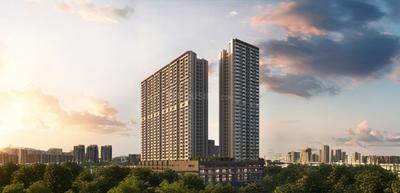 Image of 1450 Sq.ft 3 BHK Apartment / Flat for sale in Godrej Elaris, Mundhwa, Pune for Rs. 26000000