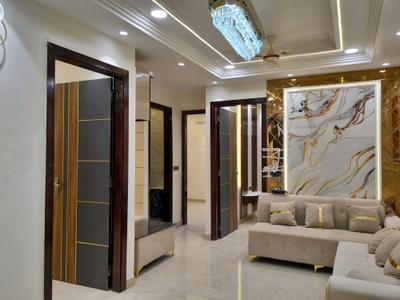 Living Room Image of 810 Sq.ft 3 BHK Apartment / Flat for sale in G3 Builders Floor, Razapur Khurd New Delhi for Rs. 5500000