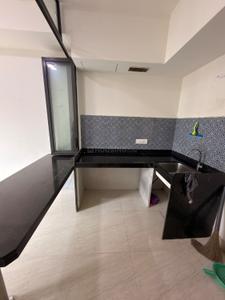 Kitchen Image of 450 Sq.ft 1 BHK Apartment / Flat for rent in Lodha Crown, Thane West Thane for Rs. 23999