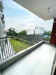 Balcony Image of 1400 Sq.ft 3 BHK Apartment / Flat for rent in Sagar Prime, Bawadiya Kalan Bhopal for Rs. 40000