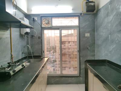 Kitchen Image of 450 Sq.ft 1 BHK Apartment / Flat for rent in Adityaraj Shanti Sadan, Vikhroli East Mumbai for Rs. 39000