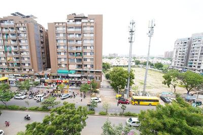 Balcony Image of 1125 Sq.ft 2 BHK Penthouse for sale in New Ranip Ahmedabad for Rs. 7500000