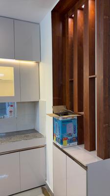 Kitchen Image of 600 Sq.ft 2 BHK Apartment / Flat for sale in Pyramid Midtown, Sector 59 Gurgaon for Rs. 9500000