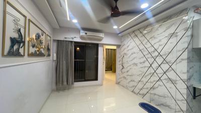 Living Room Image of 500 Sq.ft 1 BHK Apartment / Flat for sale in Chandak Nischay, Dahisar East Mumbai for Rs. 10500000
