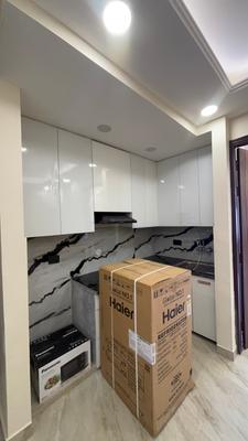 Kitchen Image of 985 Sq.ft 1 BHK Builder Floor for rent in Sector 52 Gurgaon for Rs. 38000