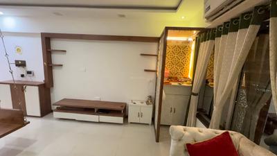 Living Room Image of 1100 Sq.ft 2 BHK Apartment / Flat for rent in Soham Tropical Lagoon, Kasarvadavali Thane for Rs. 55000