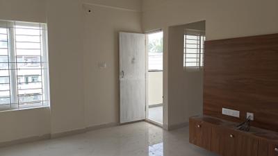Living Room Image of 660 Sq.ft 1 BHK Apartment / Flat for rent in Kaggadasapura Bengaluru for Rs. 30000