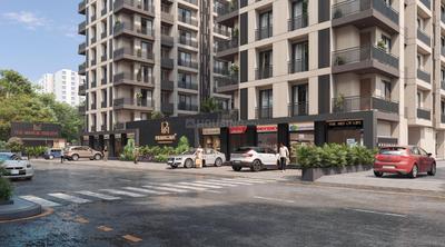 Image of 1275 Sq.ft 2 BHK Apartment / Flat for sale in The Manor Heights, Althan, Surat for Rs. 5300000