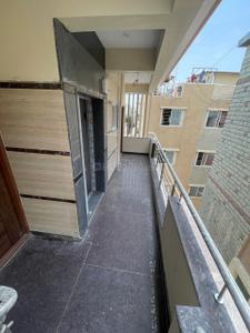 Balcony Image of 500 Sq.ft 1 BHK Builder Floor for rent in HSR Layout Bengaluru for Rs. 24500