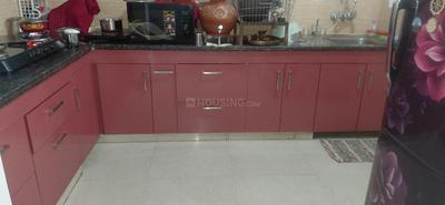 Kitchen Image of 1575 Sq.ft 3 BHK Apartment / Flat for rent in Omaxe Residency II, Arjunganj Lucknow for Rs. 35000