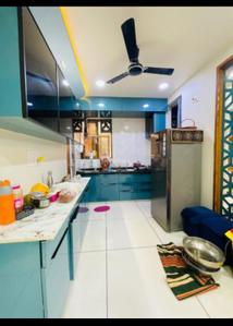 Kitchen Image of 1850 Sq.ft 3 BHK Apartment / Flat for sale in Kadamb Greens, Zundal Ahmedabad for Rs. 8400000