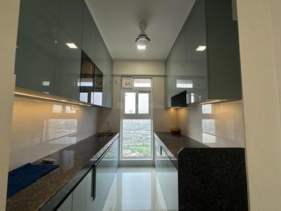 Kitchen Image of 677 Sq.ft 1 BHK Apartment / Flat for sale in Ashar Arize Tower B And C, Kalwa Thane for Rs. 11500000