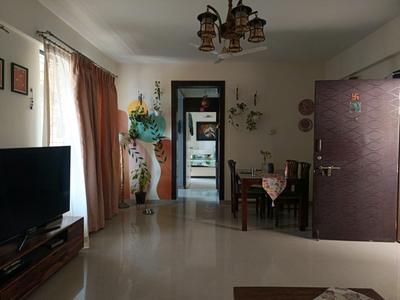 Living Room Image of 1250 Sq.ft 3 BHK Apartment / Flat for sale in Kolte Patil Margosa Heights, Mohammed Wadi Pune for Rs. 8500000