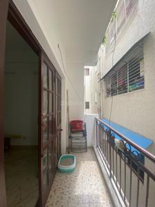 Balcony Image of 1300 Sq.ft 2 BHK Apartment / Flat for rent in Banaswadi Bengaluru for Rs. 35000