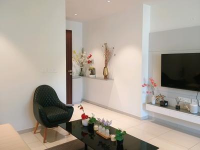 Living Room Image of 1429 Sq.ft 3 BHK Apartment / Flat for sale in Provident Bayscape, Kelambakkam Chennai for Rs. 8500000