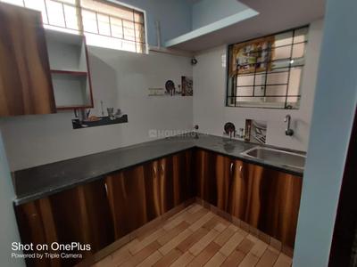 Kitchen Image of 475 Sq.ft 1 BHK Independent House for rent in Halasuru Bengaluru for Rs. 20000