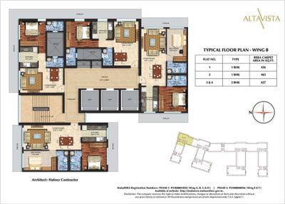 Image of 600 Sq.ft 1 BHK Apartment / Flat for sale in Spenta Altavista Phase 1, Chembur, Mumbai for Rs. 13500000