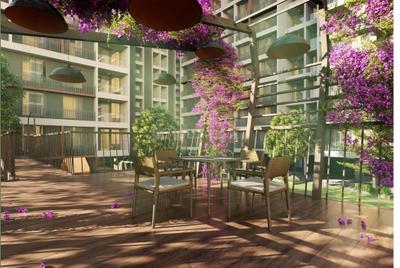 Balcony Image of 1800 Sq.ft 3 BHK Apartment / Flat for sale in Avirat Giriraj, Zundal Ahmedabad for Rs. 8500000