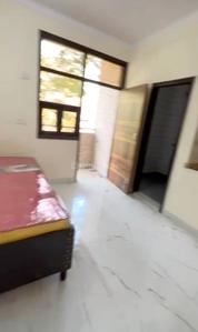 Bedroom Image of 600 Sq.ft 1 BHK Builder Floor for rent in Patel Nagar New Delhi for Rs. 19000