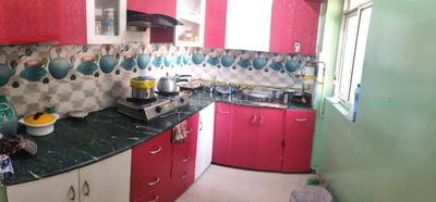 Kitchen Image of 950 Sq.ft 2 BHK Apartment / Flat for rent in Jaypee Kosmos, Sector 134 Noida for Rs. 29000