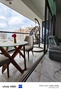 Balcony Image of 2000 Sq.ft 3 BHK Apartment / Flat for rent in The Gate, Raysan Gandhinagar for Rs. 50000