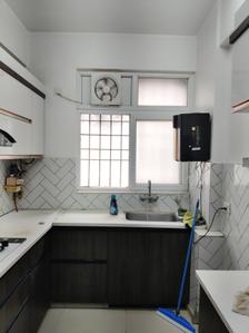 Kitchen Image of 1580 Sq.ft 3 BHK Apartment / Flat for rent in Great Value Sharanam, Sector 107 Noida for Rs. 50000