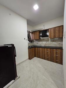 Kitchen Image of 300 Sq.ft 1 RK Builder Floor for rent in Scheme No 114 Indore for Rs. 15000