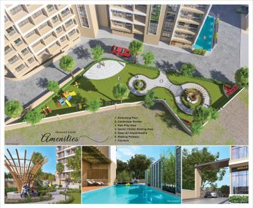 Image of 690 Sq.ft 1 BHK Apartment / Flat for sale in Rudra Velocity, Kharghar, Navi Mumbai for Rs. 5000000