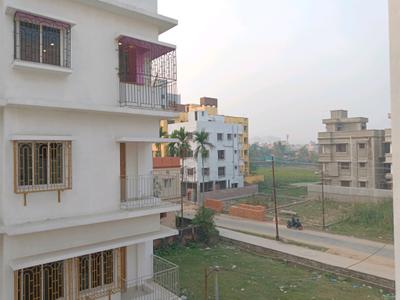 Bedroom One Image of 920 Sq.ft 2 BHK Apartment / Flat for sale in Nayabad Kolkata for Rs. 3950000