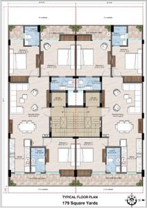 Image of 1439 Sq.ft 3 BHK Builder Floor for sale in Pitrachaya Dev Luxury Floors, Sector 70, Gurgaon for Rs. 11200000