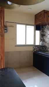Kitchen Image of 900 Sq.ft 2 BHK Apartment / Flat for rent in Goel Hill Shire, Wagholi Pune for Rs. 25000