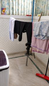 Balcony Image of 646 Sq.ft 2 BHK Builder Floor for rent in Delta I Greater Noida for Rs. 18000